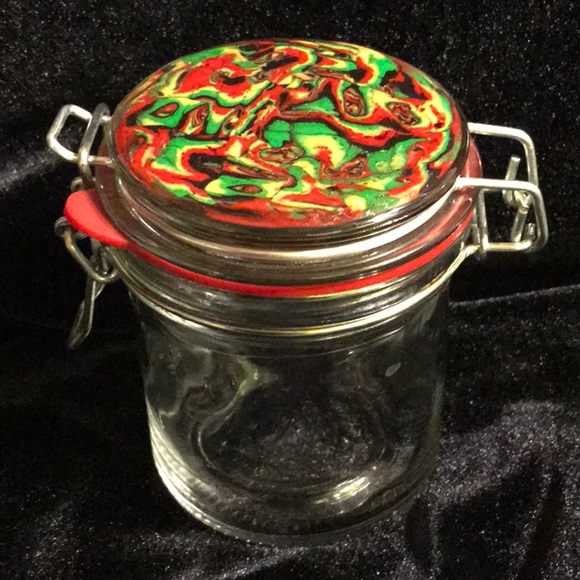 Reggae Stash Jar - Picture 1 of 4